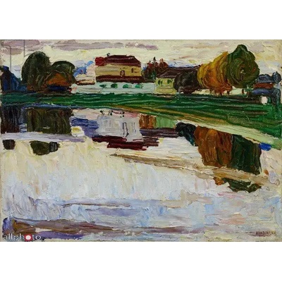 Obrazy - Kandinsky, Wassily: Nymphenburg - reprodukce obrazu