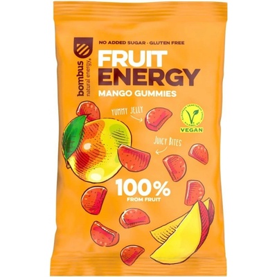 DMHERMES TRADE BOMBUS FRUIT ENERGY mango gummies 35 g