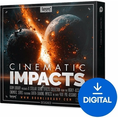 BOOM Library Cinematic Impacts - DESIGNED (Digitálny produkt)