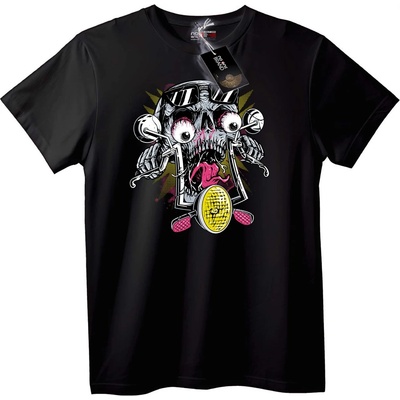 NOONEBRAND Тениска Черепен близалник - 5XL, Black