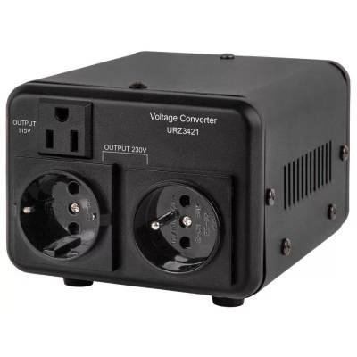 волтов конвертор 220V / 110V 110V / 220V Up / Down 500VA 400W AC/AC URZ3421 (KEMOT-VOLTAGE-CONV-500VA)
