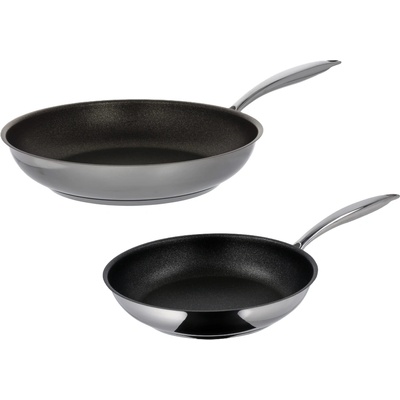 Silvercrest Súprava panvíc z ušľachtilej ocele Premium, 2-dielna (800012808)