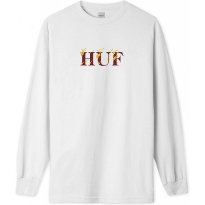 Huf BUNNY HOP LS TEE white