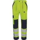 Cerva MAX NEO HV LADY Dámské HI VIS pracovní kalhoty do pasu s reflexními pruhy HV žlutá