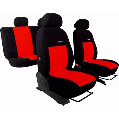 Autopotah Automega Citroen C1 5 dveř dělené zadní opěradlo 2005 ELEGANCE červené