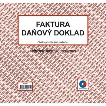 Baloušek Tisk PT200 Faktura, daňový doklad 2/3 A4