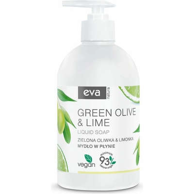 Eva Natura Krémové tekuté mýdlo Zelená oliva & Limetka 500 ml