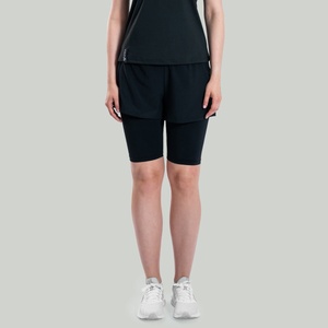 GymBeam STRIX Дамски шорти ULTRA 2in1 Black S