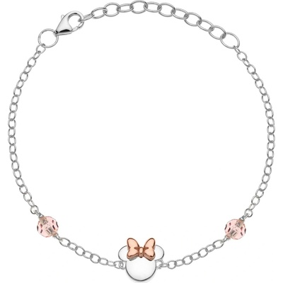 Disney dětský náramek Minnie Mouse stříbrný BS00035TRPL- 55.CS