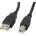 Lanberg Кабел Lanberg, USB-A (M) - USB-B (M) 2.0 Ferrite 1m черен - CA-USBA-11CC-0010-BK (CA-USBA-11CC-0010-BK)
