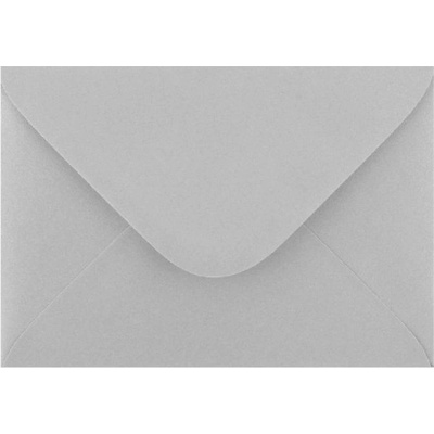 Paper Design Obálka C6 metalická - stříbrná - 190364