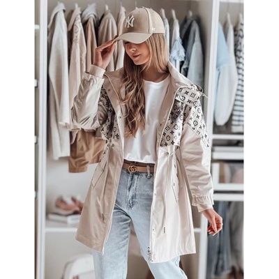 Dstreet Feri Parka TY4874 béžová