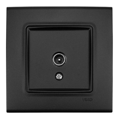 Panasonic РОЗЕТКА ТВ LIn LIfe 90404060 12dB ЧЕРНА (90404060)