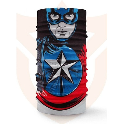 XFace nákrčník ️Kapitán Amerika Avengers multifinkční šátek