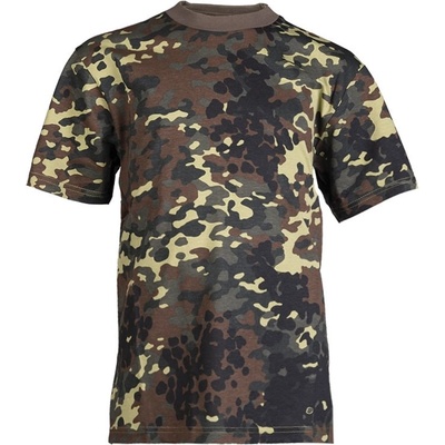 Maskáčové tričko dětské flecktarn