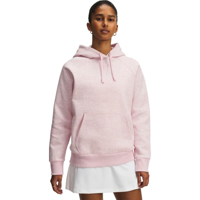 Under Armour Rival Fleece Hoodie Prime Pink Light Heather