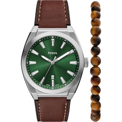 Часовник и гривна Fossil (FS6080SET)