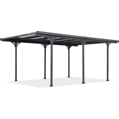 CoverTech polykarbonátový prístrešok Montana 3,13 x 5,02 m antracitový