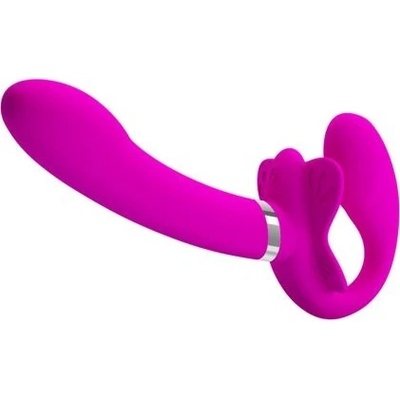 Pretty Love Nasazovací penis VIBRATING STRAPLESS VALERIE – Zboží Dáma