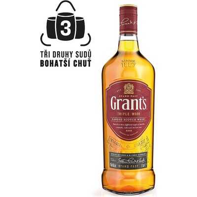 Grant's Family Reserve 40% 1 l (holá láhev) – Zboží Mobilmania