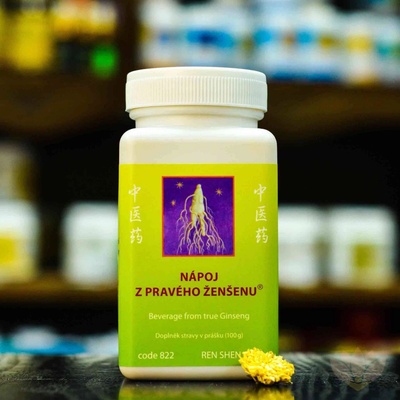 TCM Herbs Nápoj z pravého ženšenu 822 100 tablet