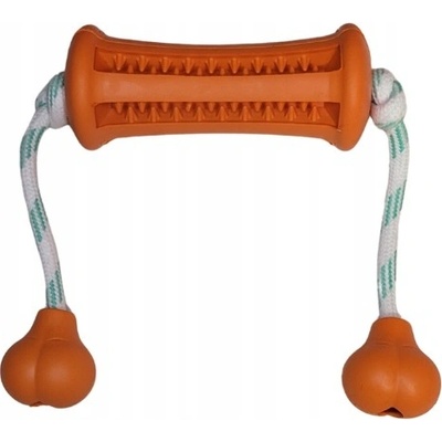 Palker dentálny Curler s lanom 12 / 38 cm oranžový
