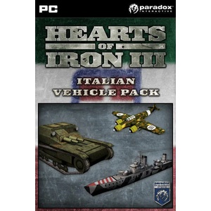 Paradox Interactive Hearts of Iron III Italian Vehicle Pack DLC (PC)