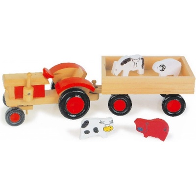 Small Foot Traktor se zvířaty