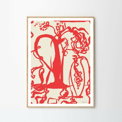 Moikka Plagát Grand Vase by Anna Johansson 50x70 cm