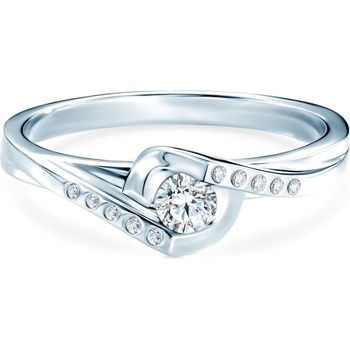 Image 1 of SAVICKI Годежен пръстен: бяло злато. диаманти