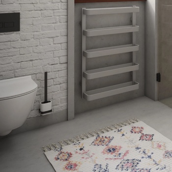 Nimco Maya černá Toaletní WC kartáč s hranatou rukojetí MAC 29094KN-HR-90