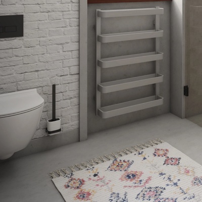 Nimco Maya černá Toaletní WC kartáč s hranatou rukojetí MAC 29094KN-HR-90