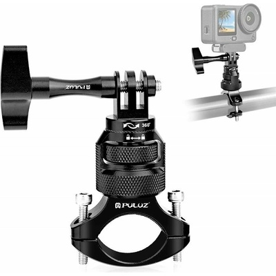 Puluz Držák na řídítka 360°. Držák motoru na kolo pro GoPro SJCAM Xiaomi DJI / Pu796B