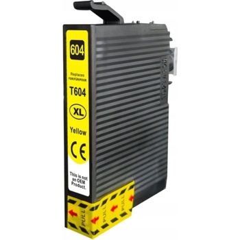 Compatible Epson 604XL T10H44 жълт (yellow) съвместими касети (T10H44)