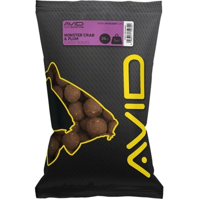 Avid Carp Classic 20 mm 1 kg Monster Crab & Plum