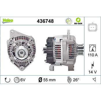 generátor VALEO 436748