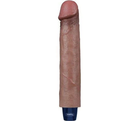 LoveToy 9″ Real Softee Rechargeable Brown
