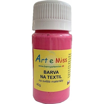 Artemiss Napeňovacia 3D farba na textil 51 ružová