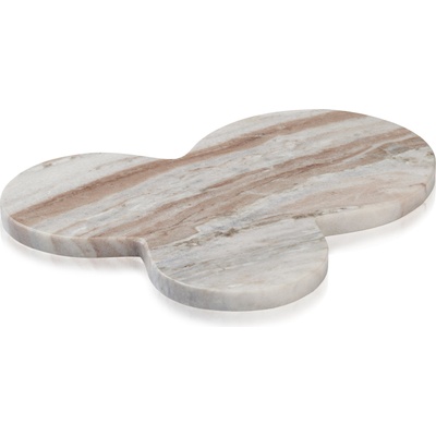 Humdakin Декоративен поднос Humdakin Skagen Marble кафяв (447-119)