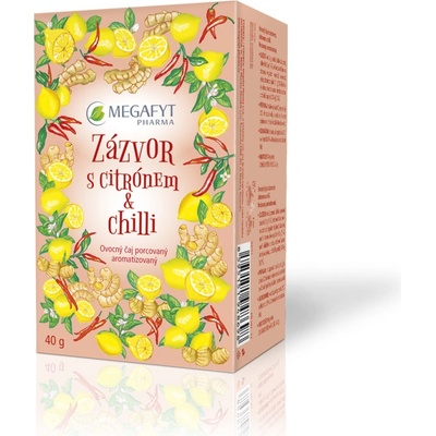 Megafyt ZÁZVOR s citronem & chilli 20 x 2 g