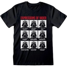 Heroes Inc tričko Star Wars Expressions of Vader černé