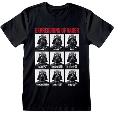 Heroes Inc tričko Star Wars Expressions of Vader černé