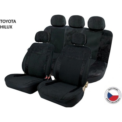Autopoťah CAPPA Perfetto AL Toyota Hilux, čierne