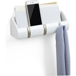 Umbra HK Limited Umbra Стенен органайзер с 3 бр. закачалки cubby mini - цвят бял (umbra-1004250-660)