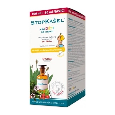 Simply You Dr.Weiss Stopkašel Sirup pre deti 300 ml