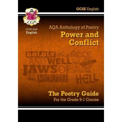 GCSE English AQA Poetry Guide - Power & Conflict Anthology inc. Online Edition, Audio & Quizzes: for the 2025 and 2026 exams - CGP Books – Hledejceny.cz