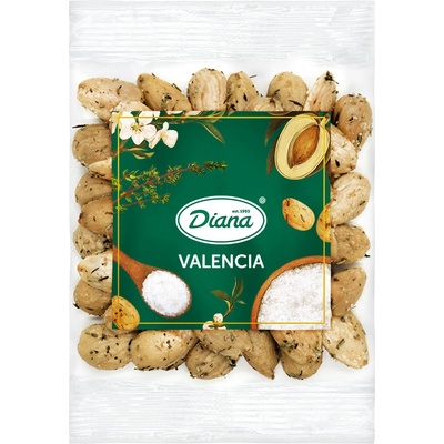 Diana Company Mandle pražené solené s bylinkami Valencia 100 g