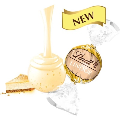 Lindt Lindor pralinka Weiss Cheesecake 12,5 g