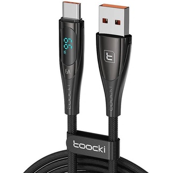 Toocki TXCTXY2A01 Charging USB AC, 1m, černý