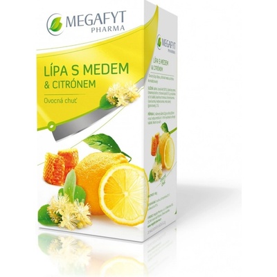 Megafyt Ovocný Lipa s medom a citrónom 20 x 2 g